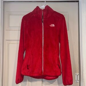 The North Face Vibrant Red Fleece Jacket
